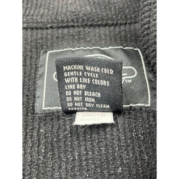 Ohio University Mens Small Black Charles River Apparel 1/4 Zip Pullover Sweater - Picture 8 of 9